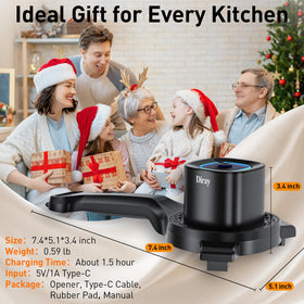 Diray cordless operation on counter enables flexible kitchen use anywhere.