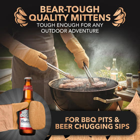 Disc Living Bear Paw mitt for kitchen and outdoor use, built for durability