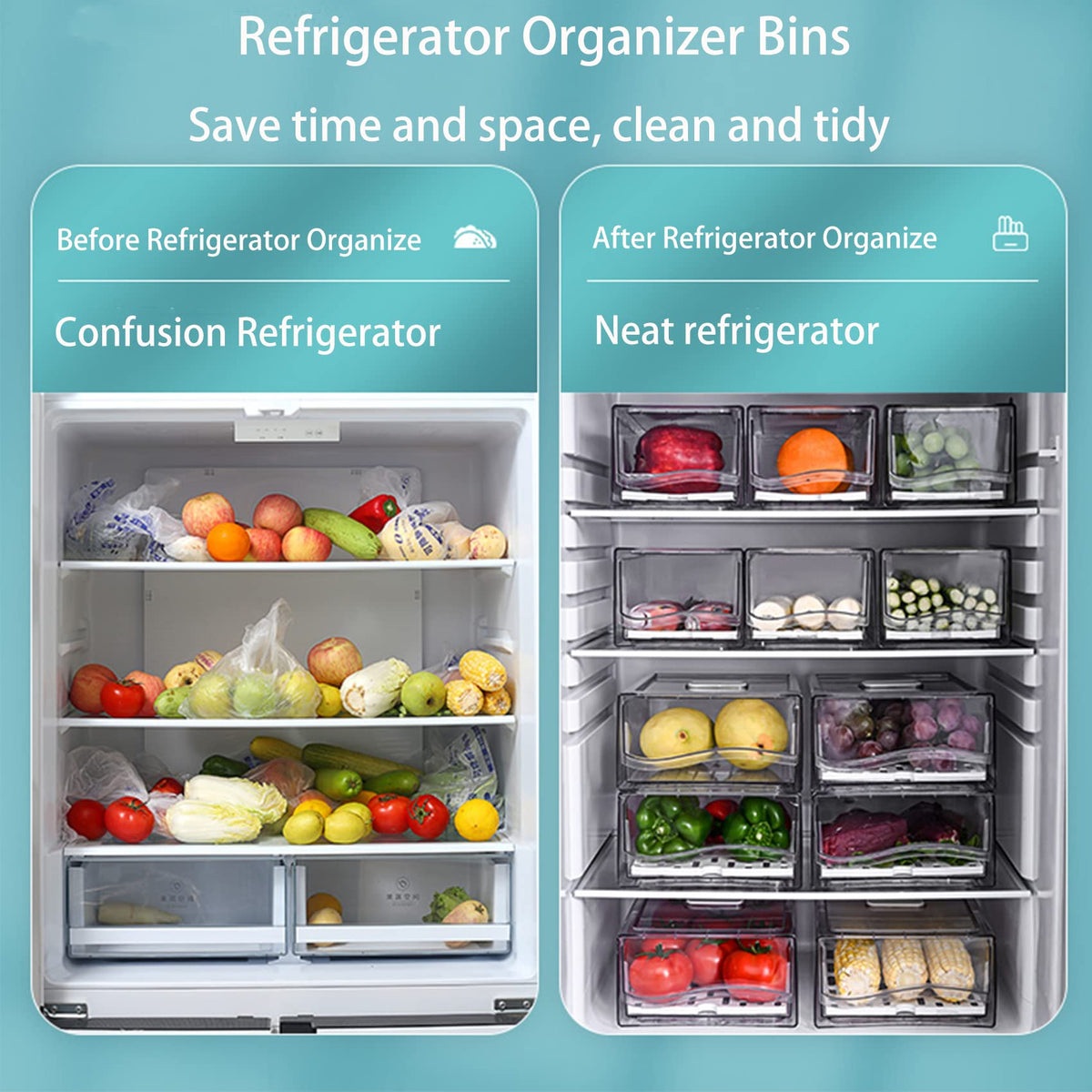 Diskary reusable storage container for kitchen organization.