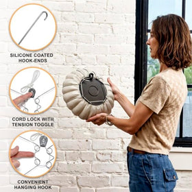 Display Buddie silicone-coated hooks protect surfaces during plate display