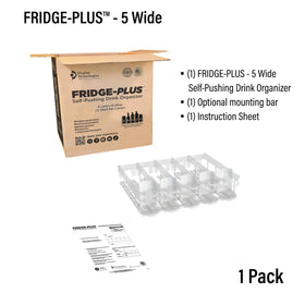 Display Technologies Fridge-Plus bar fridge use for organized beverage storage