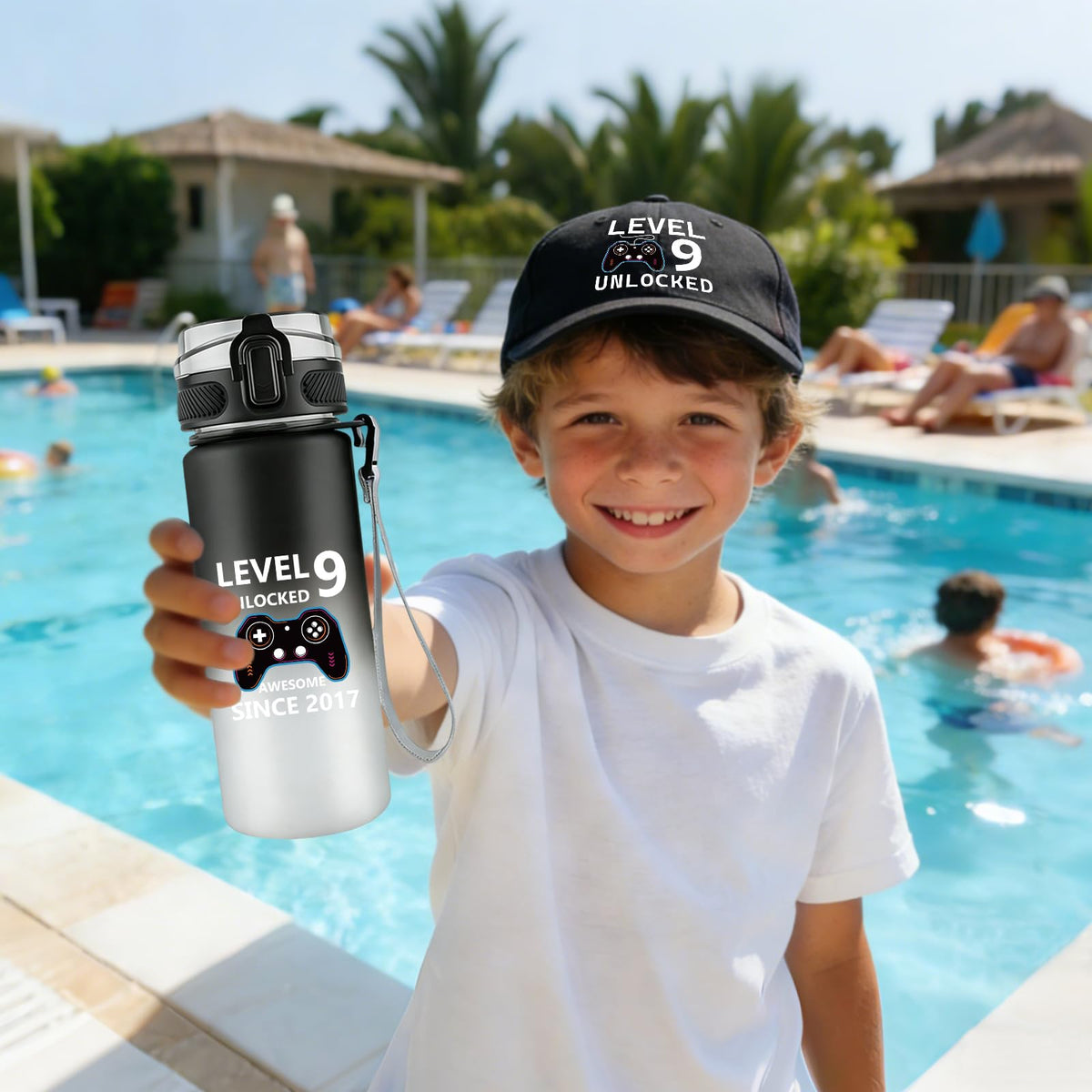 Distasio Level 9 Unlocked silicone wristbands add game-ready style.