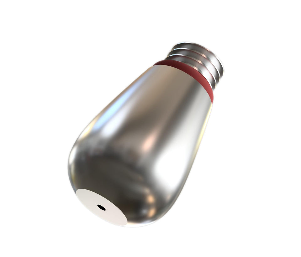 Distro Coffee Labs one-hole steam tip side view offers precise milk texturing.