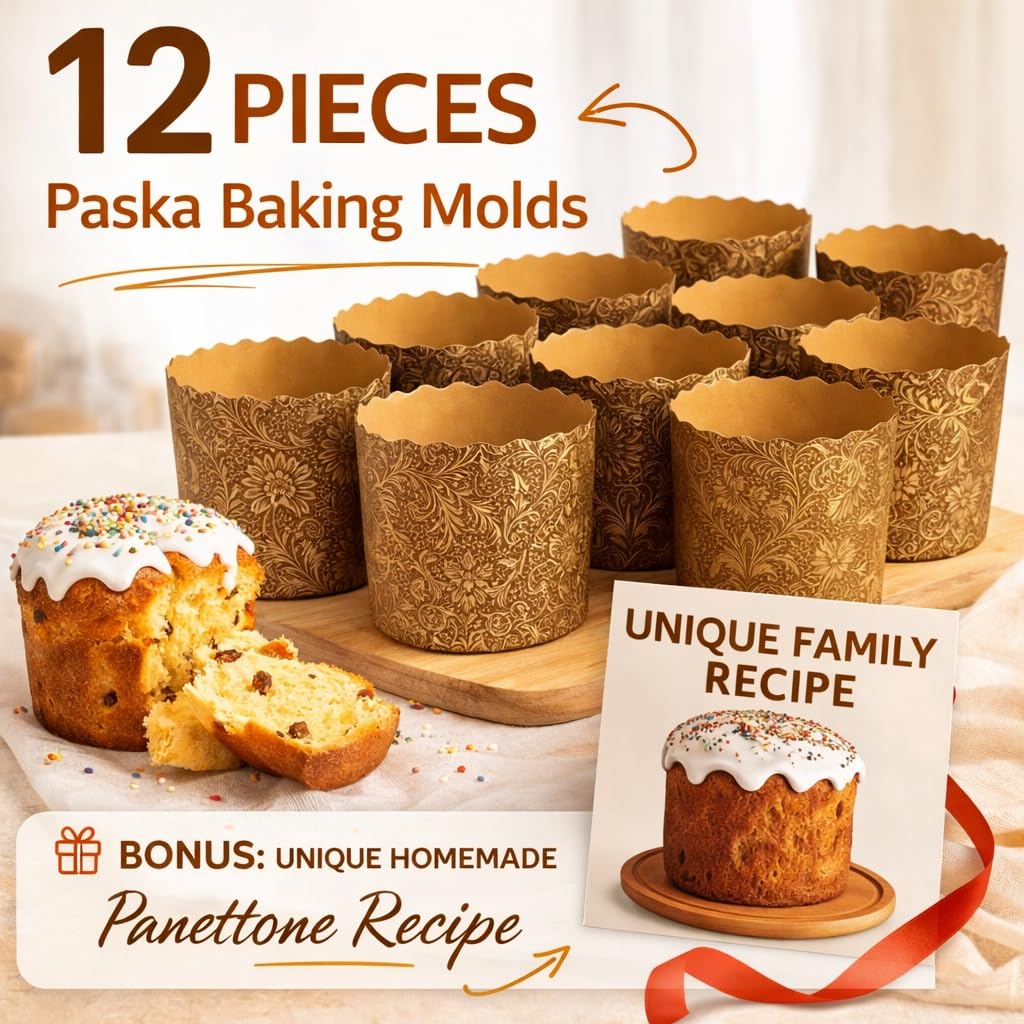 DIVELUX non-stick parchment paper bottom enables mess-free bread release.