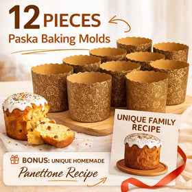 DIVELUX non-stick parchment paper bottom enables mess-free bread release.