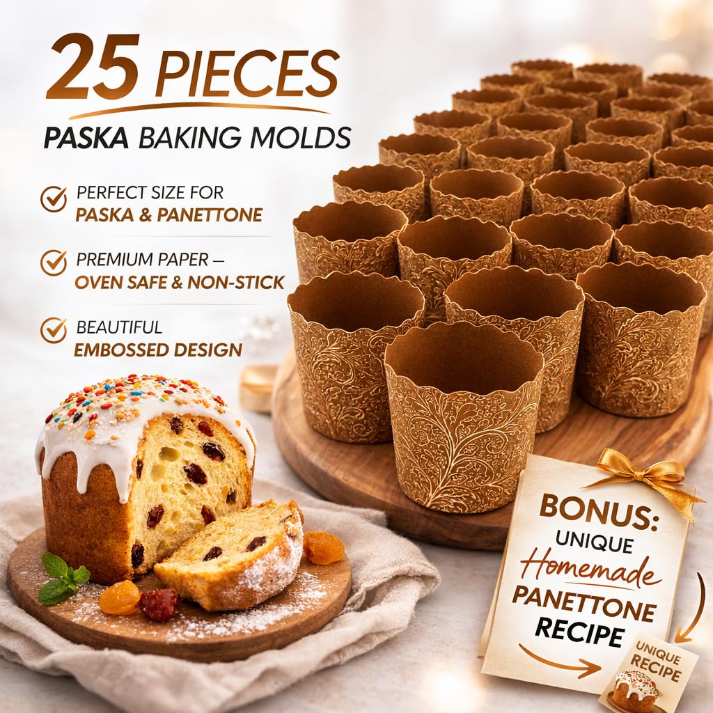 DIVELUX nonstick greaseproof parchment bottom enables easy release.