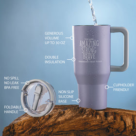 DIVERSEBEE Cloud lid close-up highlighting spill-resistant seal and removable nozzle