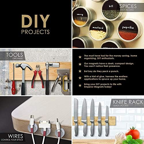DIYMAG corrosion-resistant magnets withstand kitchen use
