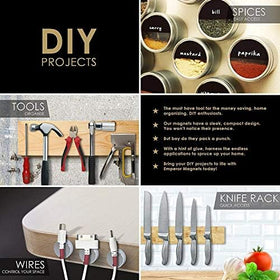 DIYMAG corrosion-resistant magnets withstand kitchen use