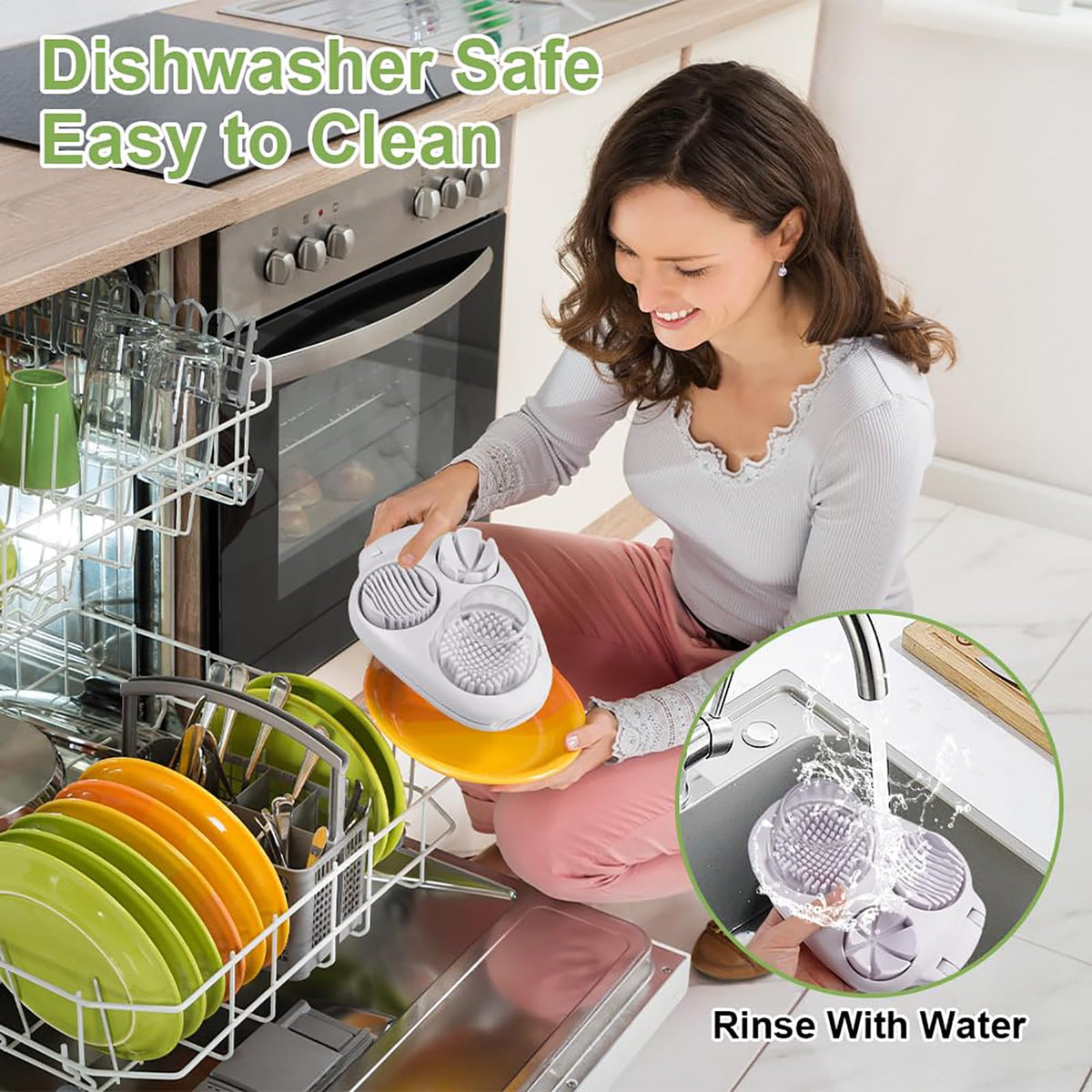 DJBNT egg slicer in action with ready-to-serve egg slices for salads.