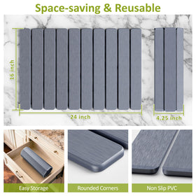 DK177 diatomaceous-earth mat absorbs moisture quickly for faster drying