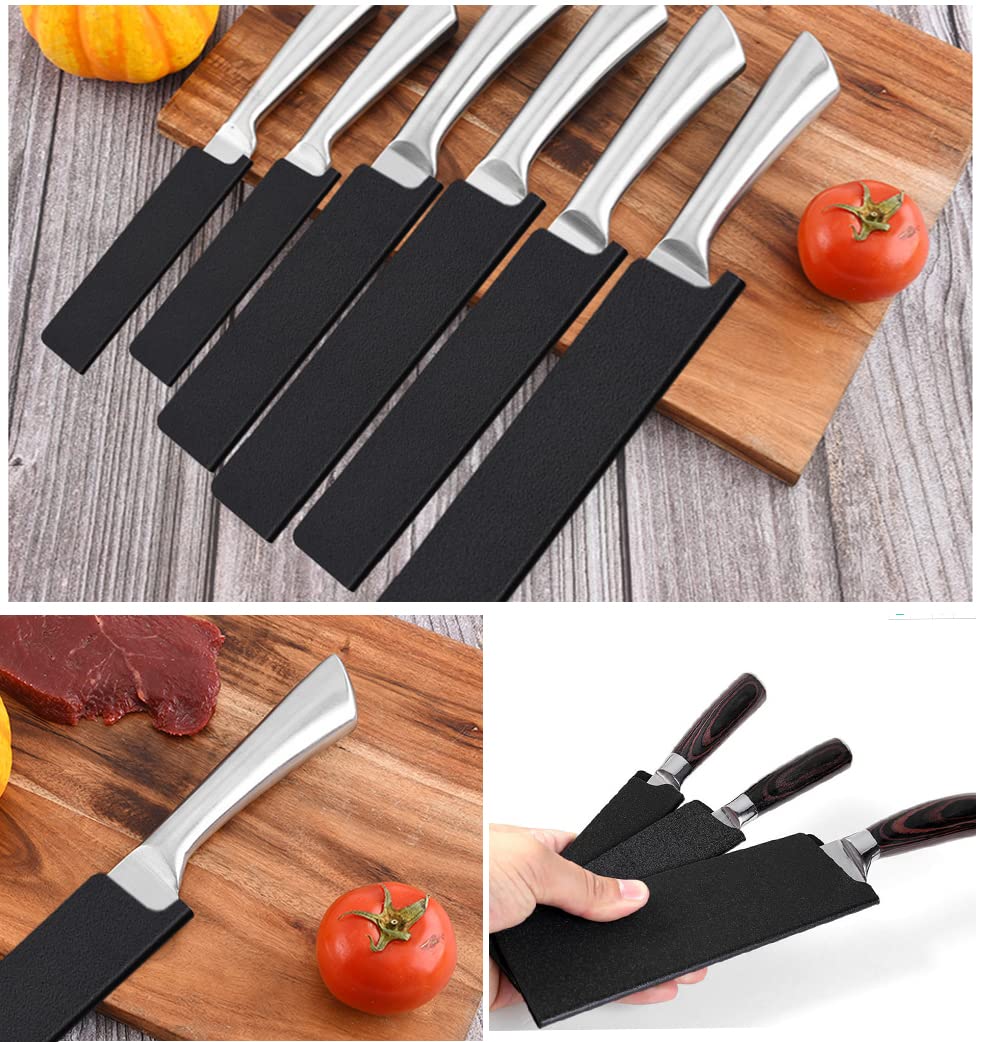 DkOvn 12 inch edge guard with 2.2 inch width keeps knives safe