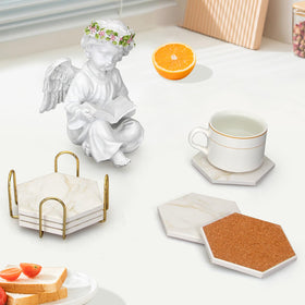 Dksyee bar-dining coasters complement the setup