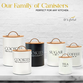 Gift-ready packaging for the D'Lifeful cookie jar.
