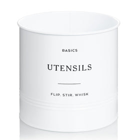 D'Lifeful utensil holder doubles as a decorative plant or small bottle cooler.