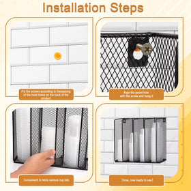 DLUGOPIS dust-resistant grid helps keep cups clean and ready.