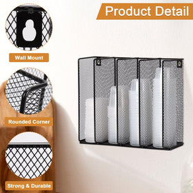 DLUGOPIS four-grid storage design for organized cups, lids, and accessories.