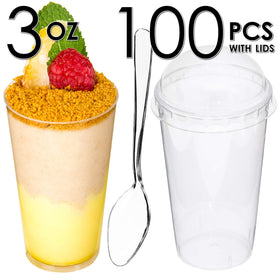 DLux exclusive mini cups recipe ebook adds dessert ideas for creative serving.