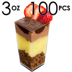 DLux mini cups with recipe ebook included for inspiration