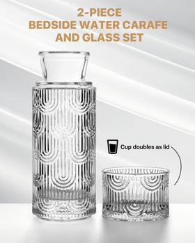 DmmyAlzx dishwasher-safe carafe and cup simplify cleaning after meals.