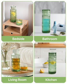 DmmyAlzx dishwasher-safe carafe and cup for simple cleaning.