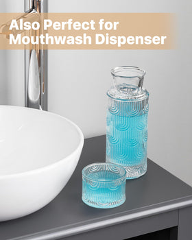 DmmyAlzx versatile set doubles as a kitchen and bathroom hydration solution.