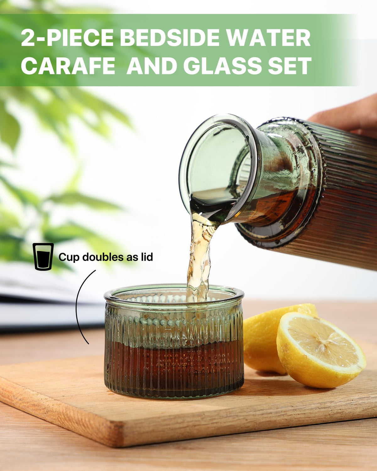 DmmyAlzx large carafe capacity supports day-long hydration.