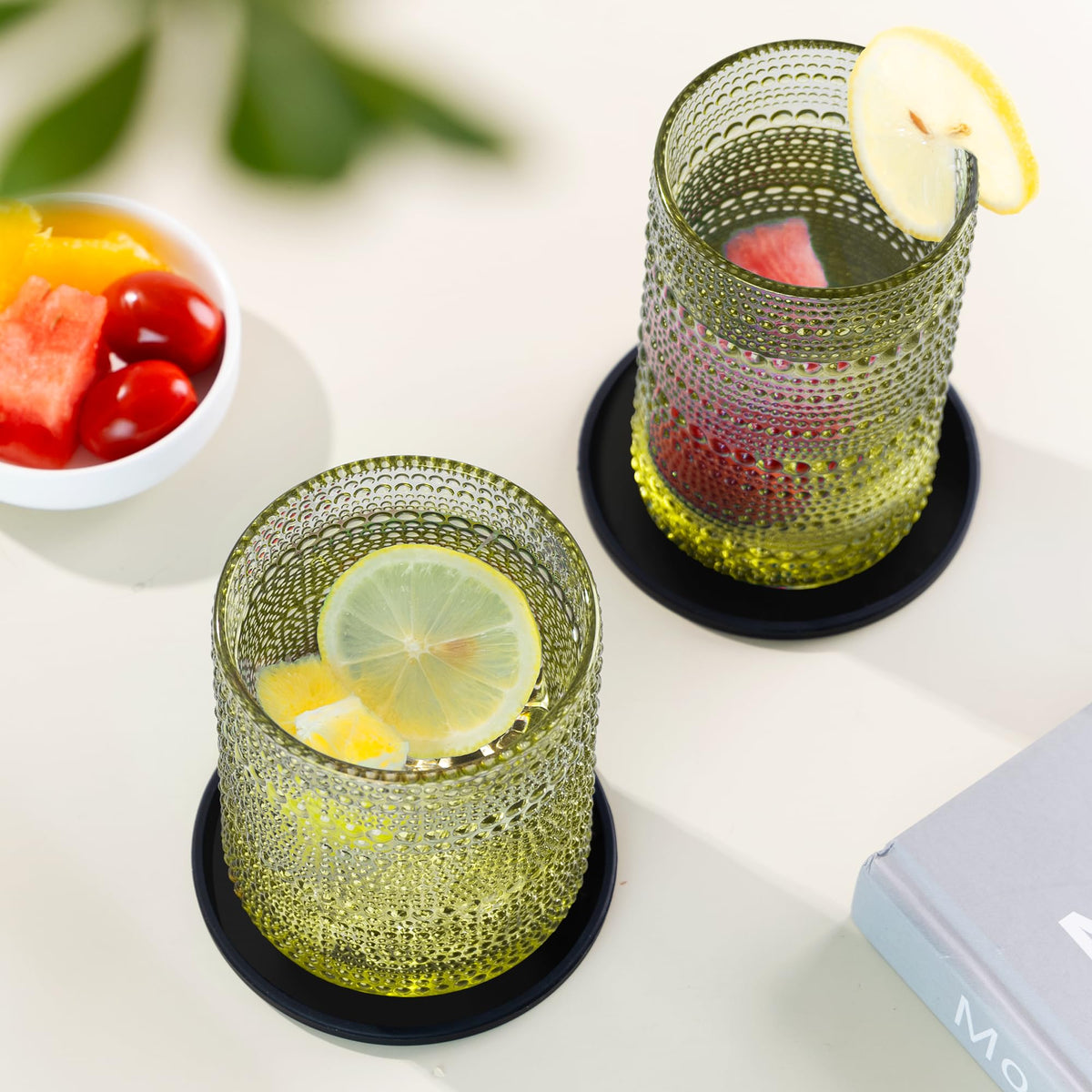 DmmyAlzx silicone coasters protect surfaces and prevent spills.