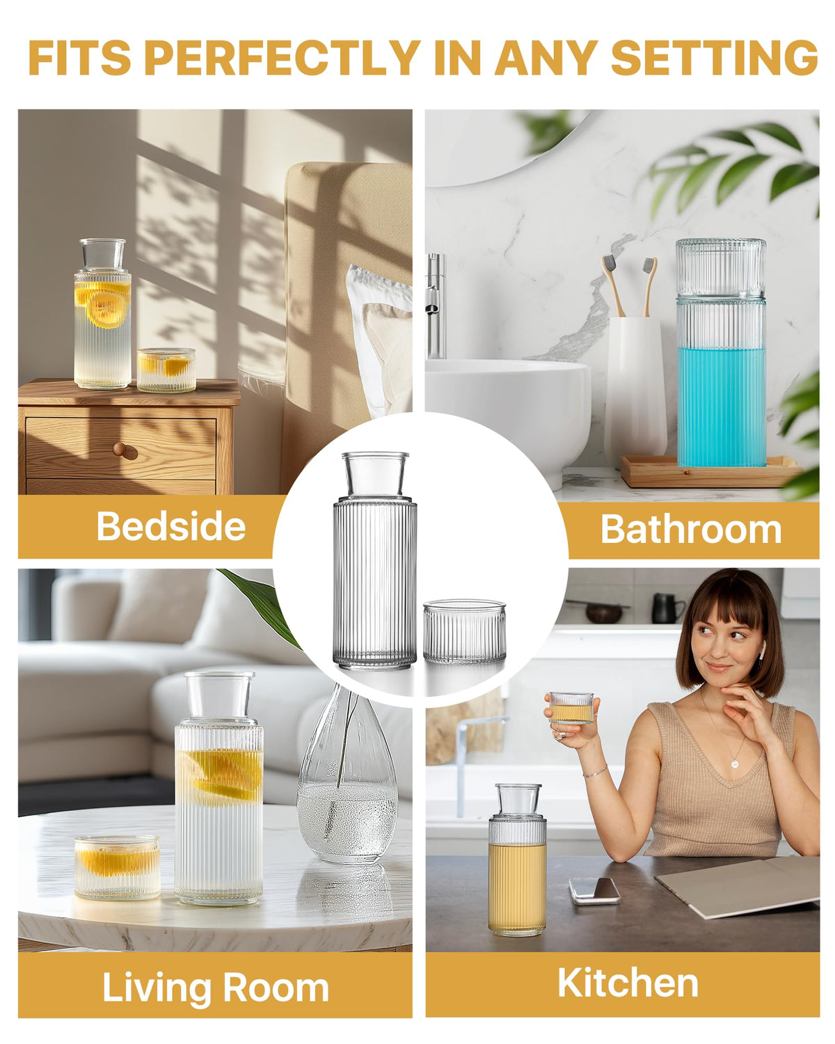 DmmyAlzx stylish gift set provides a versatile home solution.