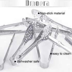 Dmoera tea party tongs ideal for delicate desserts and hors d'oeuvres.