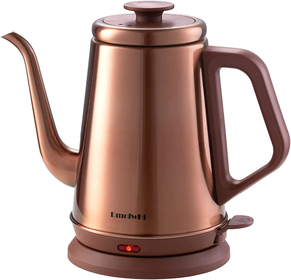 DmofwHi gooseneck kettle with copper spout for precise pour-over brewing