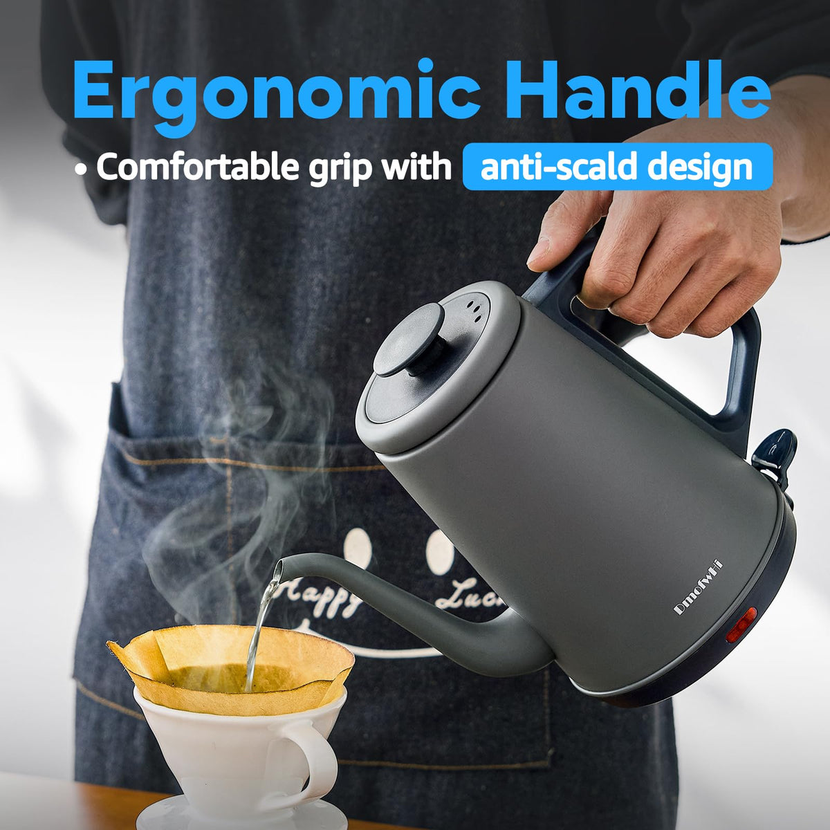 DmofwHi 1.0L capacity ideal for single servings.