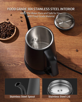 DmofwHi gooseneck kettle lid and interior for pure water taste