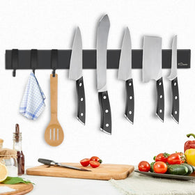 Dmore magnetic knife holder wall mount keeps knives within reach
