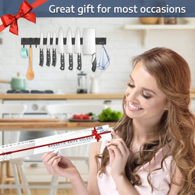 Dmore package includes adhesive tape and screws for versatile installation.