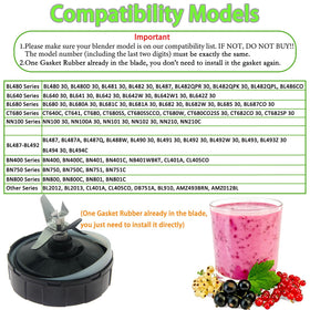 Dmsmisi 7-fins extractor blade for Ninja BN801 supports efficient chopping and emulsifying.
