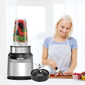 Dmsmisi 7-fin Ninja blade dishwasher-safe for easy cleanup.