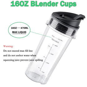 Unboxing two 16oz cups with lids for quick prep with Dmsmisi parts.