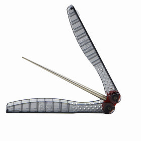 Folded DMT Diafold sharpener compact and portable for travel
