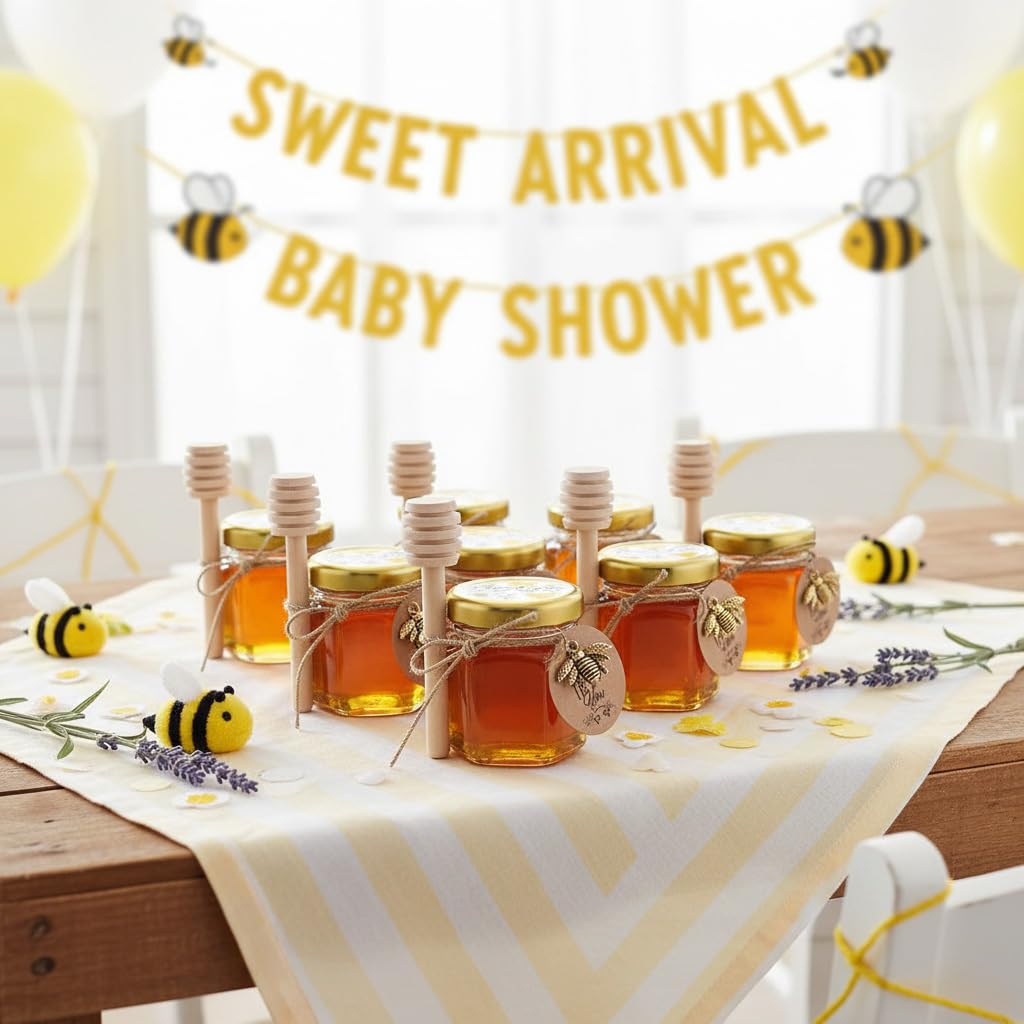 DnayDkiy bee charm adds a charming touch to wedding favors.