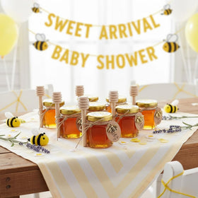 DnayDkiy bee charm adds a charming touch to wedding favors.