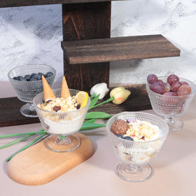 DNIENKGE lead-free thick glass offers stability and durable daily use.