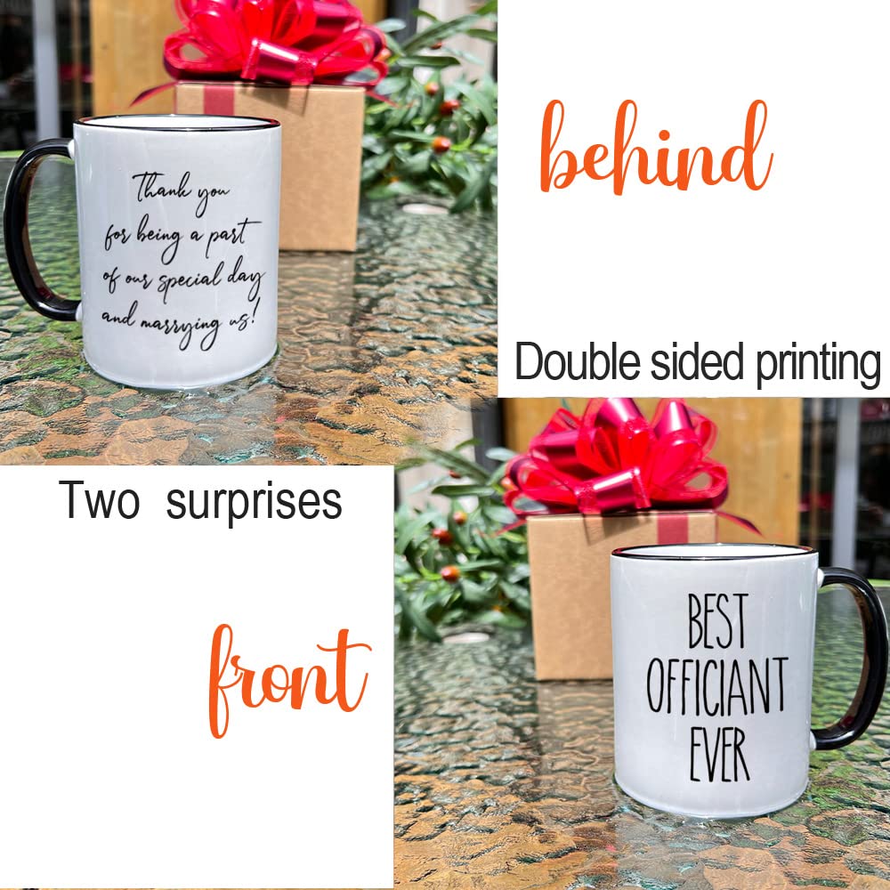 Dnuiyses wedding mug close-up, shows crisp graphics that endure