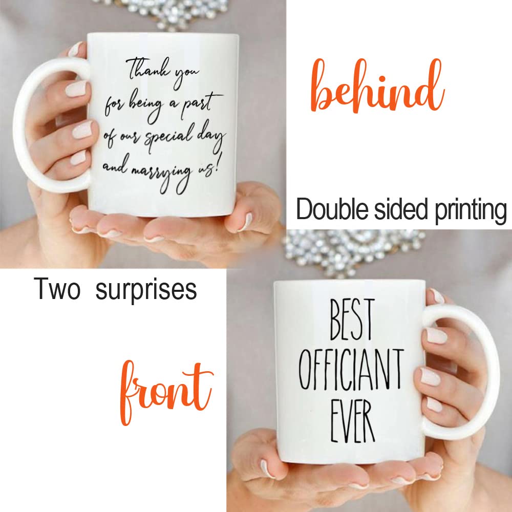 Dnuiyses officiant mug featuring dishwasher-safe, easy-care use for daily enjoyment.