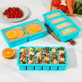 Doasuwish leak-proof lid prevents odors during freezing.