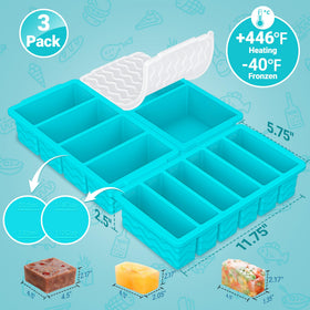Doasuwish stackable freezer trays saving kitchen space.