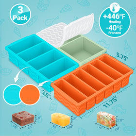 Doasuwish large 2cup tray showing measurement lines for precise portions.
