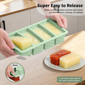 Doasuwish medium-1-cup-tray-125ml with clear markings for portion control
