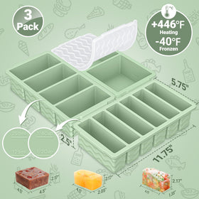 Doasuwish silicone-freezer-lid-close-up shows leak-proof seal and secure closure