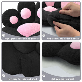 DOBUONO cat paw cushion 28x24 inch size for wide seating coverage